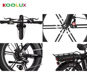 KOOLUX X11 | 500W | 48V 23.4AH | 25km/h MAX 50km/h