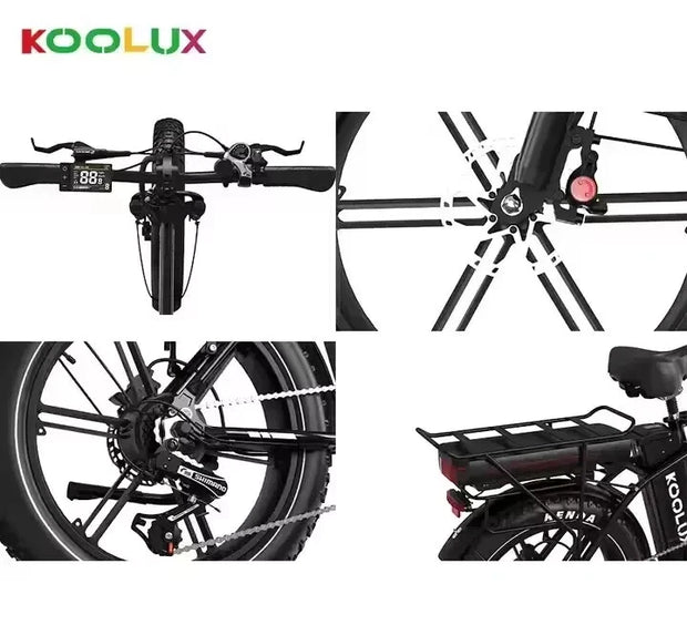 KOOLUX X11 | 500W | 48V 23.4AH | 25km/h MAX 50km/h