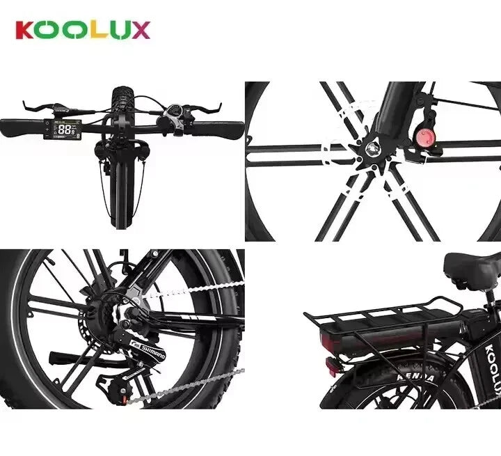 KOOLUX X11 | 500W | 48V 23.4AH | 25km/h MAX 50km/h