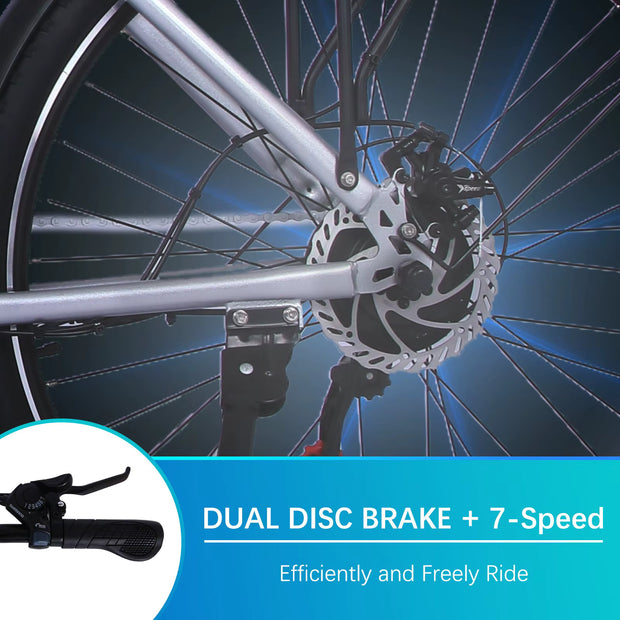 HITWAY | BK27 | 350W 36V 15Ah  28*2.0'' Tire