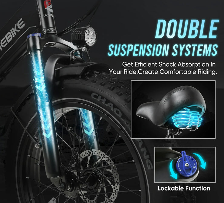 SAMEBIKE | LOTDM200-II | 750W | 48V 13AH | 25KM/H
