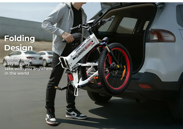 SAMEBIKE LO26Plus | 26" | 48V 15Ah | 1000W | 45KM/H