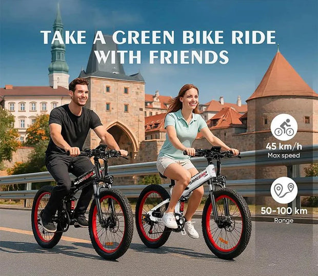 SAMEBIKE LO26Plus | 26" | 48V 15Ah | 1000W | 45KM/H