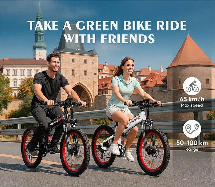 SAMEBIKE LO26Plus | 26" | 48V 15Ah | 1000W | 45KM/H