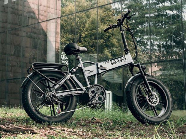 SAMEBIKE: XWLX09 Fat Tire Folding Electric Bike