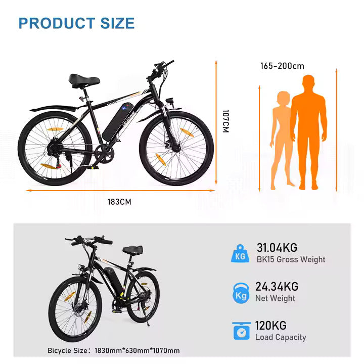 COLORWAY BK15 | 250W | 15AH | 25KM/H
