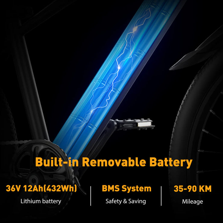 HITWAY BK7S | 350W Motor | 36v 12AH | 25 km/h