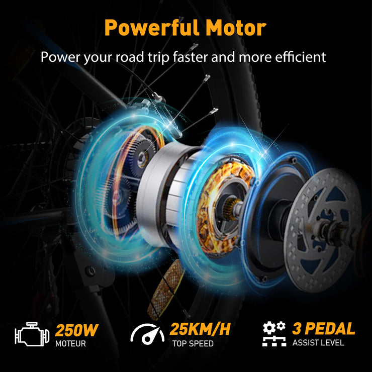 HITWAY BK7S | 350W Motor | 36v 12AH | 25 km/h