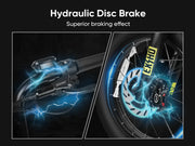 SAMEBIKE M20 | 1000W | 16AH | 48V 18Ah | 25KM/H