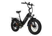 PIXAR Ride1 electric bike, 500W, 10.4AH 48V, max speed 32KM/H, featuring fat tires and a sleek design.