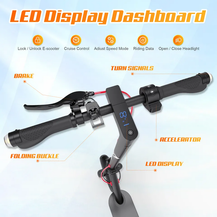 EVERCROSS EV10K PRO E-SCOOTER /35km RANGE /500W/11.4Ah Battery