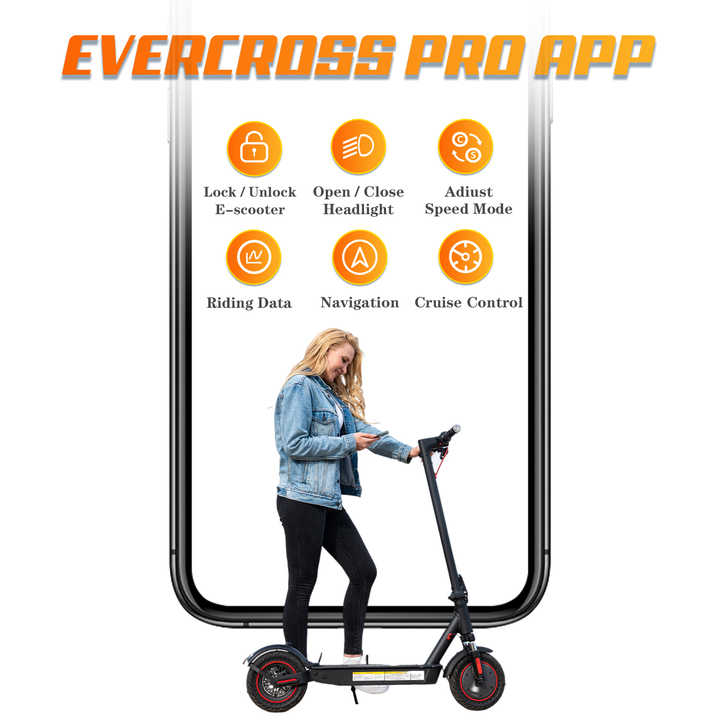 EVERCROSS EV10K PRO E-SCOOTER /35km RANGE /500W/11.4Ah Battery