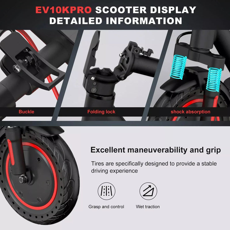 EVERCROSS EV10K PRO E-SCOOTER /35km RANGE /500W/11.4Ah Battery