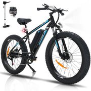 HITWAY BK15 E-Bike 250W Motor|48V 15Ah Battery| 26*4.0'' Tire