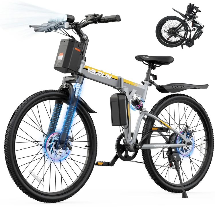 VARUN M26-3 Pro Yellow with folding and component illustrations