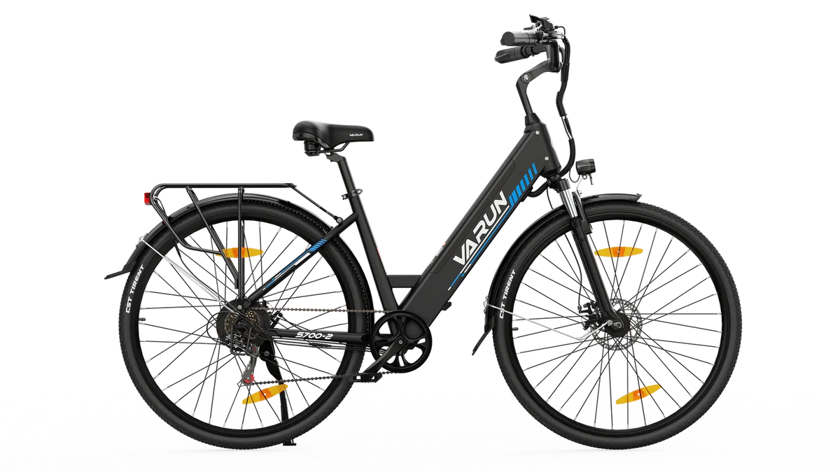 Black VARUN S700-2 low-step side view