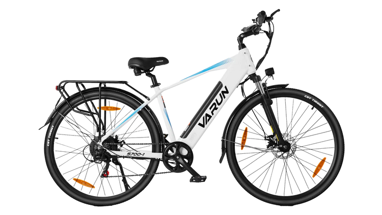White VARUN S700-1 drivetrain side view