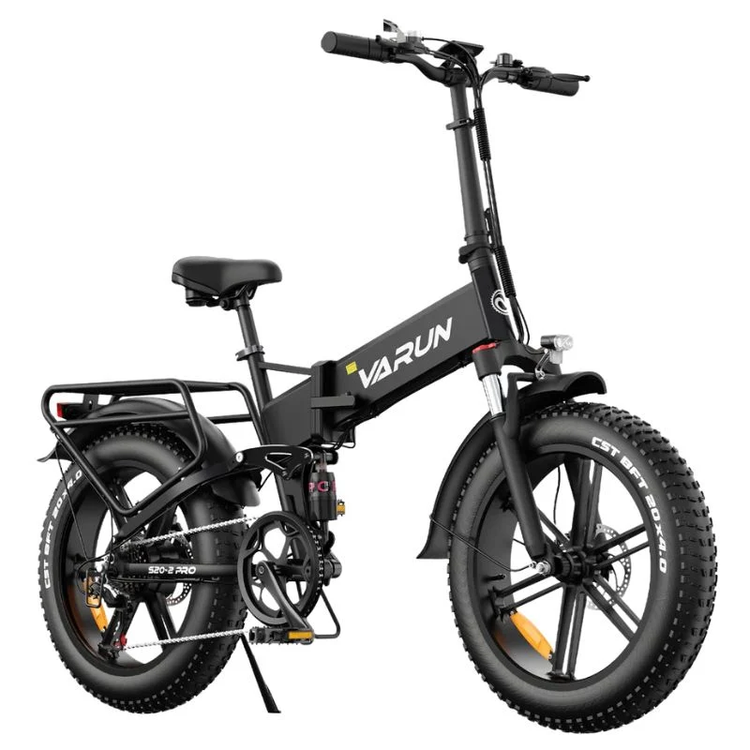 Black VARUN S20-2 Pro front three-quarter view