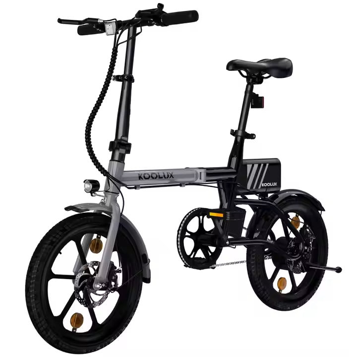 KOOLUX - X1 FOLDING E-BIKE:250W Motor/ 16 INCH TIre/ 25-60KM Range/ 6.0Ah Battery