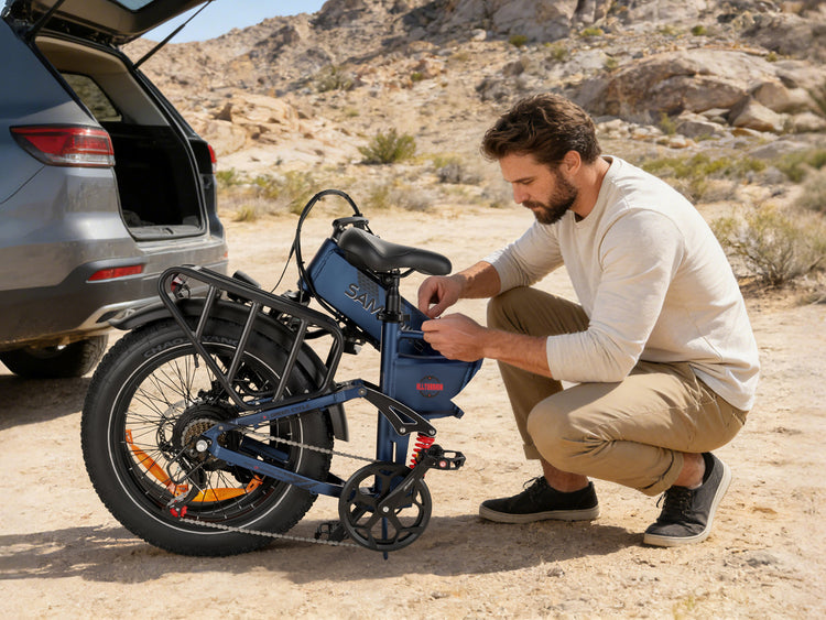 SAMEBIKE RS-A02 Pro | Folding E-Bike | 250W | 25km/h | 48V 15Ah