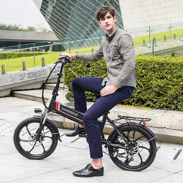 SAMEBIKE 20LVXD30 Folding Electric Bike -20 Inch Tires|350W|10.4Ah | Max 35KM/H