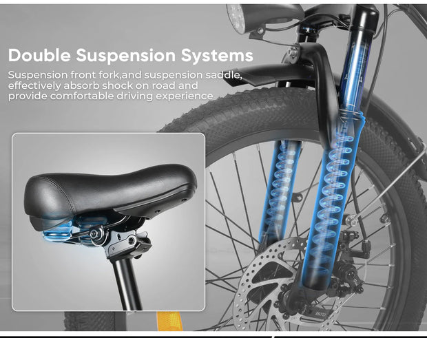 SAMEBIKE CY20 |350W|36V 12Ah|32KM/H