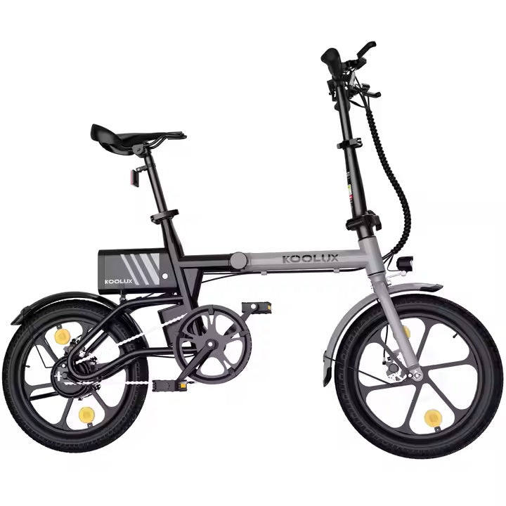 KOOLUX - X1 FOLDING E-BIKE:250W Motor/ 16 INCH TIre/ 25-60KM Range/ 6.0Ah Battery